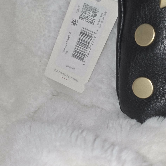 Hammitt Tan Suede Crossbody Bag with Gold Accents - Picture 6 of 6